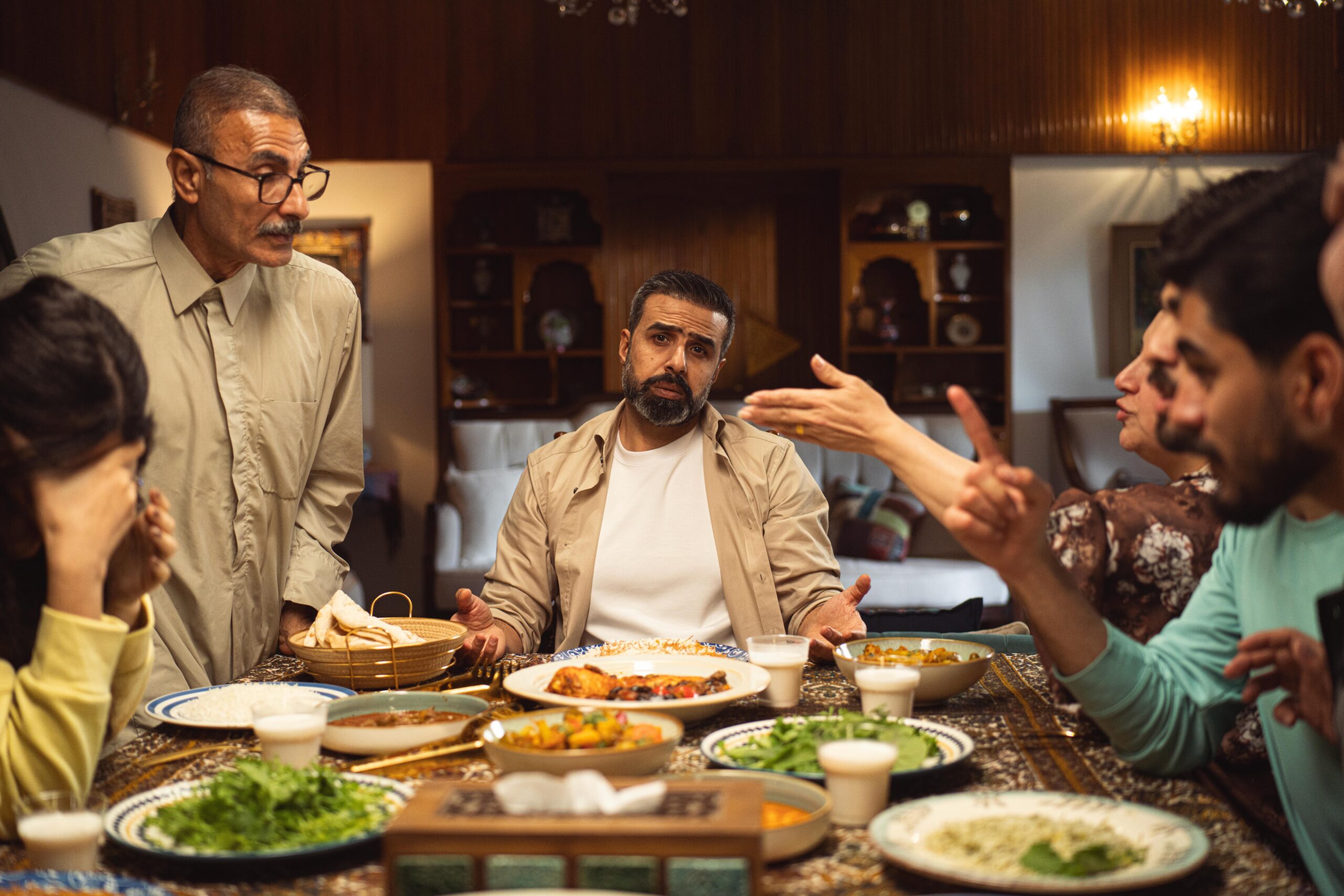 Family in tense discussion over joint ownership property dispute